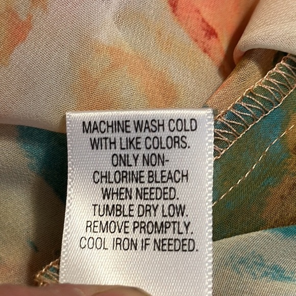 APT. 9 Peplum Drawstring Peasant Blouse NWT Size 2X MN12110 - Picture 12 of 12